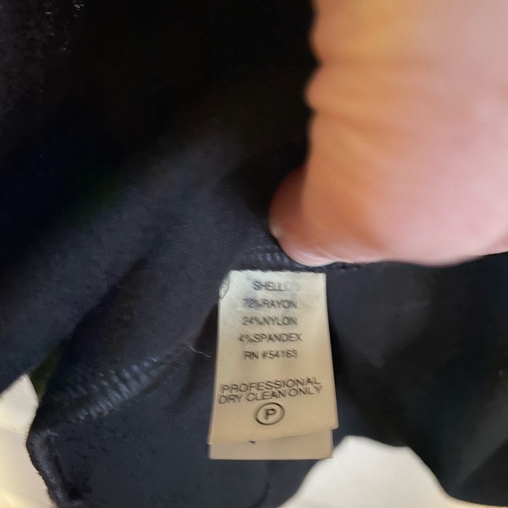 Calvin Klein Black Dress. Size 6P. - Picture 4 of 11